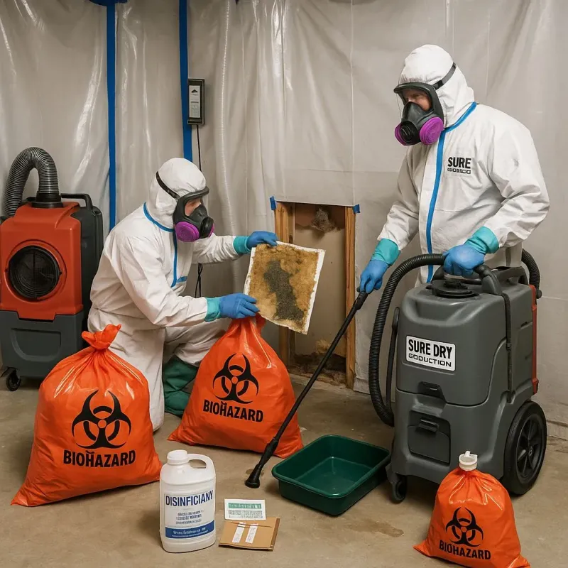 Contaminated Water Handling Protocols process in Stony Point, NC