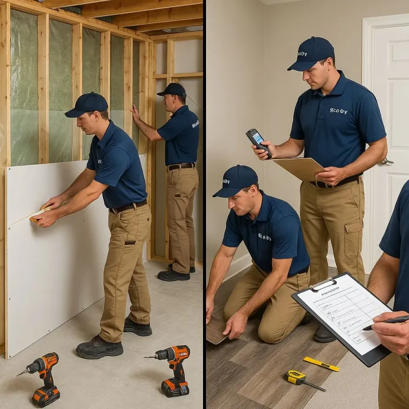 Repairs and Reconstruction process in Stony Point, NC