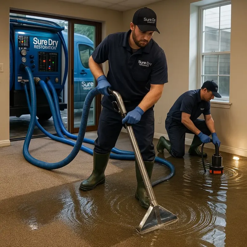 Water Extraction and Removal process in Stony Point, NC
